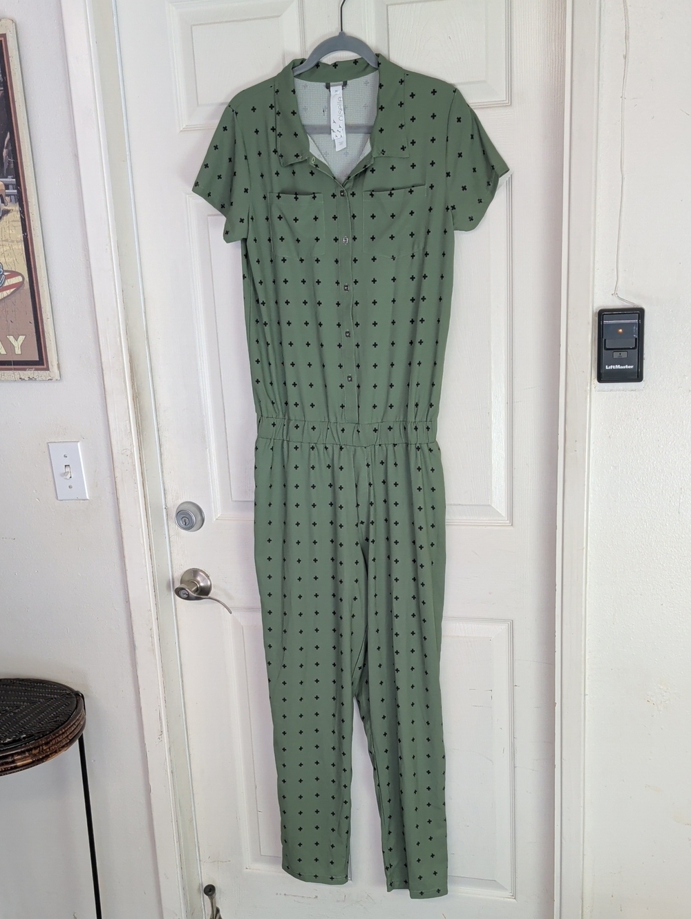 Oiselle Green Utility Jumpsuit | Gorpcore Aesthetic Ripstop Romper M